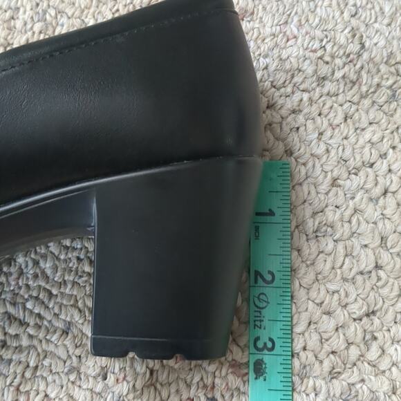 DREAM PAIRS Women's Low Chunky Block Heels Pumps Slip on Loafer 8.5 - Picture 8 of 9